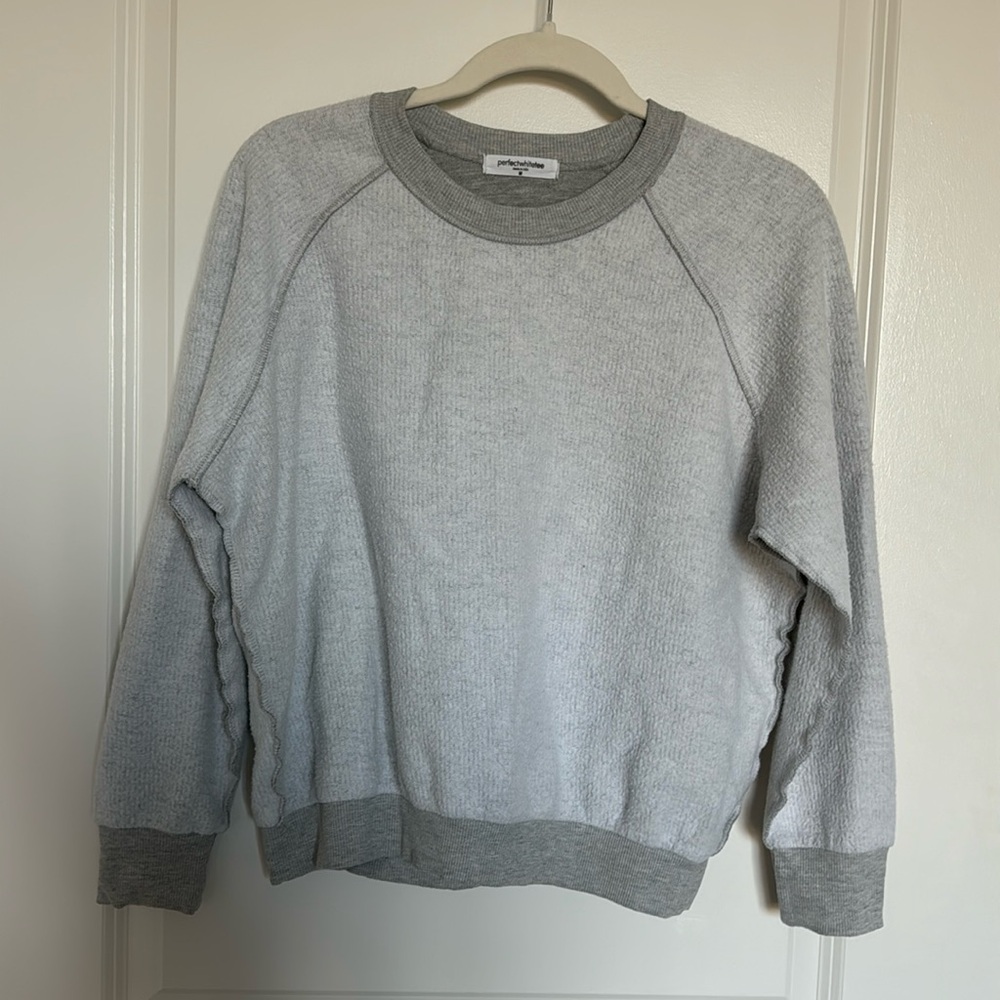 Perfect White Tee Ziggy Reverse Shrunken Sweatshirt